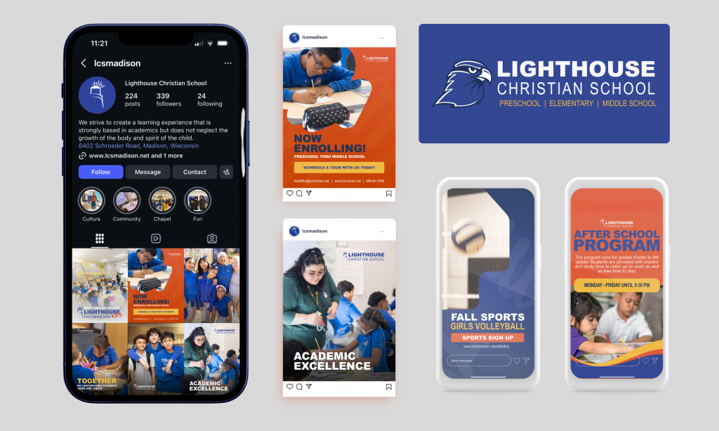 LCS Madison Branding